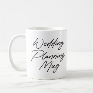 Café Caneca de Planejamento de Casamento Futuro Nome da