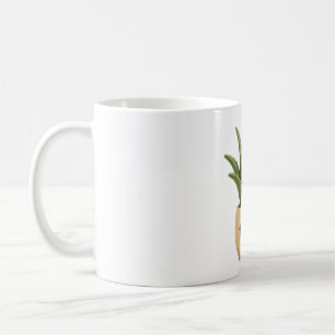 Café Caneca de Planta Interna Kawaii Aloe Vera