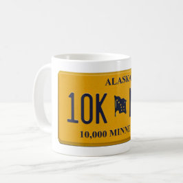 Café Caneca de Plata de Licença do Alasca