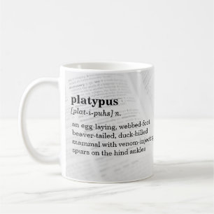 Café Caneca de Platypus Defintion