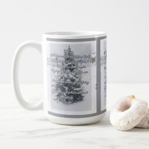 Café Caneca de Poema de Natal