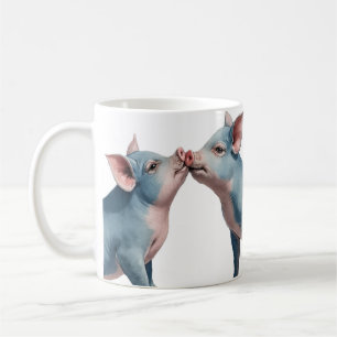 Café caneca de porco