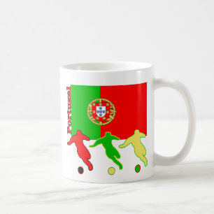 Café Caneca de Portugal do futebol