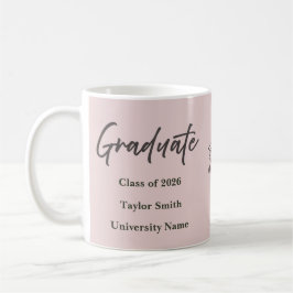 Café Caneca de Pós-Graduação Personalizada – Estilo de 