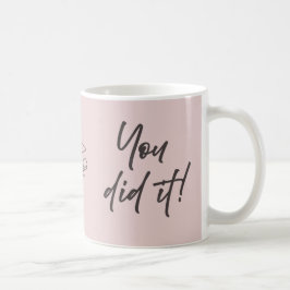 Café Caneca de Pós-Graduação Personalizada – Estilo de 