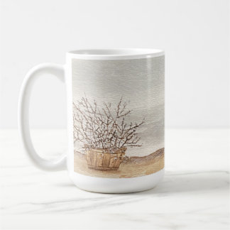 Café caneca de praia
