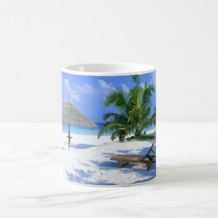 Café Caneca de praia do Paraíso