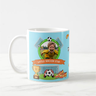 Café Caneca de Presente de Aniversário de Futebol para