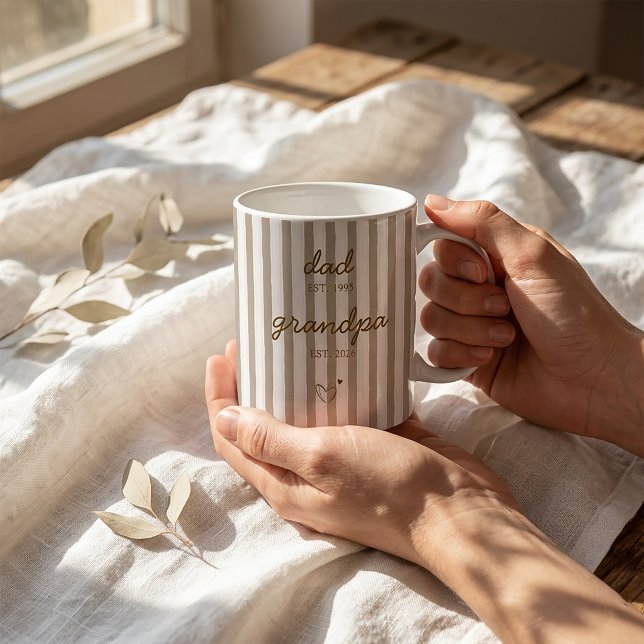 Café Caneca de Presente de Anúncio de Pai para Avô (Criador carregado)