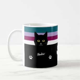 Café Caneca de Presente de Gato Preto para Amantes de G