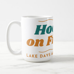 Café Caneca de Presente de Pesca Viciado em Pescar Lago