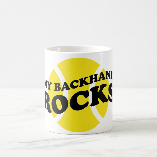 Café Caneca de presente de tênis com slogan engraçado d (Centro)