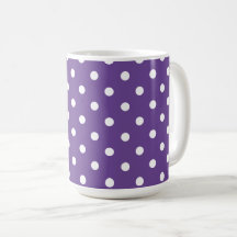 Caneca de Presente Elefante Branco com Bolinhas Ro