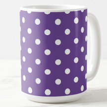 Caneca de Presente Elefante Branco com Bolinhas Ro