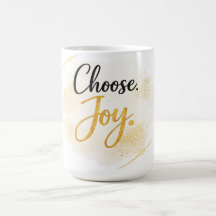 Caneca de Presente Inspirador Escolha a Alegria