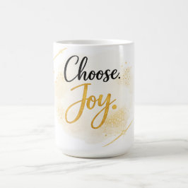 Café Caneca de Presente Inspirador Escolha a Alegria