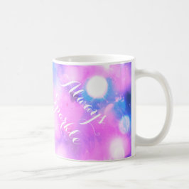 Café Caneca de presente inspiradora sempre brilhante ro