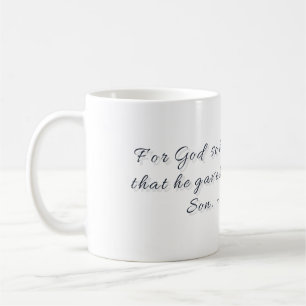 Café Caneca de Presente João 3:16