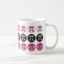 Caneca de Presente Mod Pi - Pi Rosa