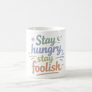 Café Caneca de Presente Motivacional Fique com Fome Fiq