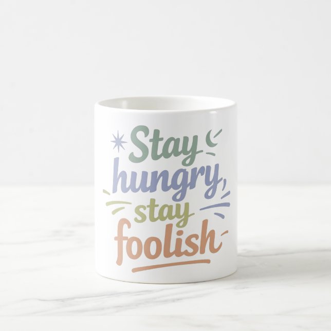 Café Caneca de Presente Motivacional Fique com Fome Fiq (Centro)