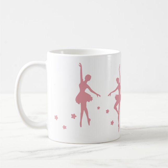 Café Caneca de presente para bailarina | Aniversário de (Esquerda)