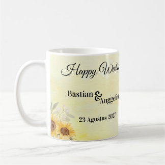 Café Caneca de Presente para Dama de Honra Elegante