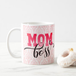Café CANECA DE PRESENTE PARA MÃE - MOM BOSS Árabe Rosa