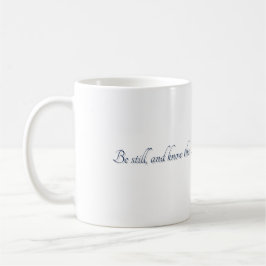 Café Caneca de Presente, Salmo 46:10, (Estilo 2)