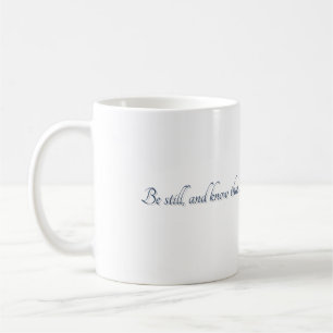 Café Caneca de Presente, Salmo 46:10, (Estilo 2)