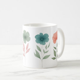 Café caneca de primavera