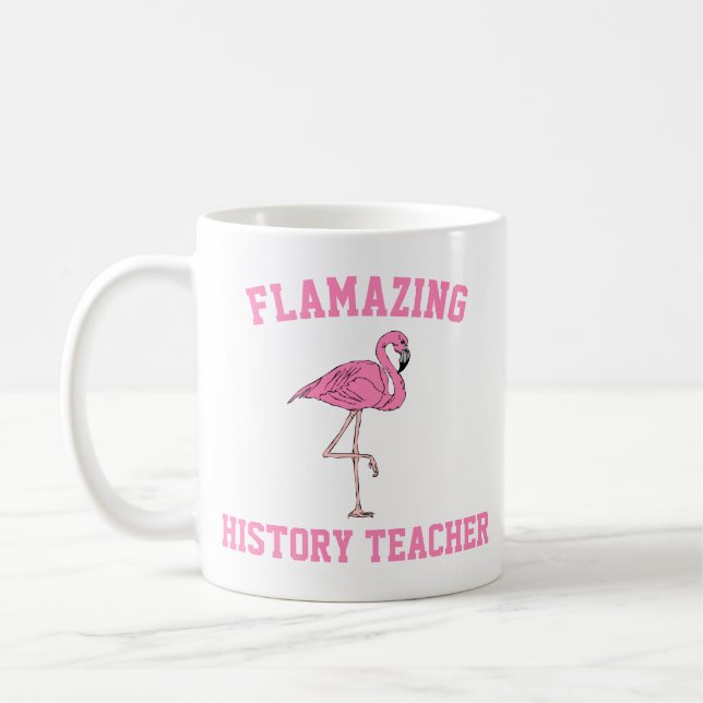 Café Caneca de Professor de História Flamazing (Esquerda)