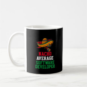 Café Caneca de Programador de Software Mediano