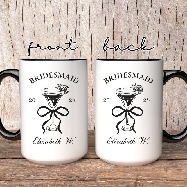 Café Caneca de Proposta de Dama de Honra | Presente Per (custom bridesmaid mug, bachelorette party mug, bridesmaid coffee mug, bridesmaid proposal gift,)