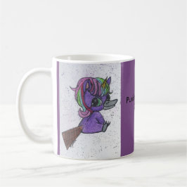 Café caneca de purkle platicorn