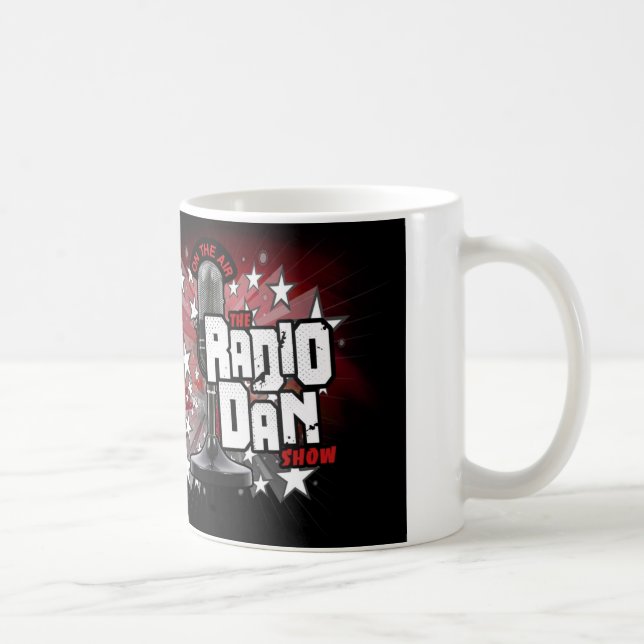 Café Caneca de rádio da mostra de Dan (Direita)