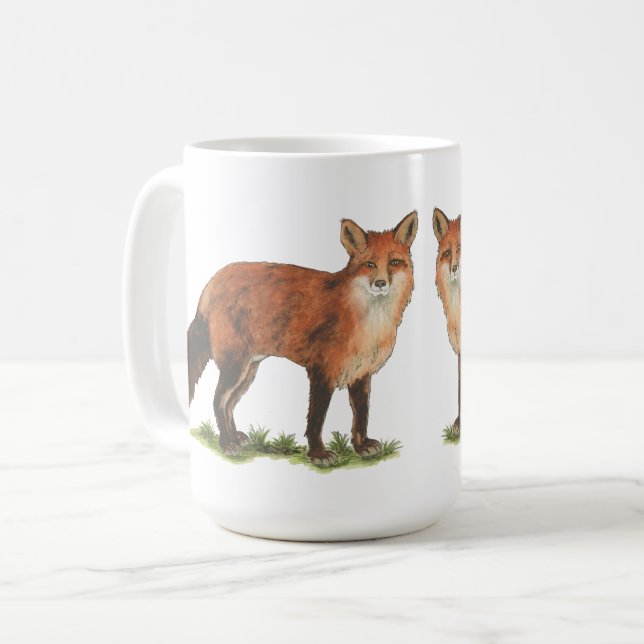 Café Caneca de Raposa (Frente Esquerda)