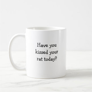 Café Caneca de rato fofo