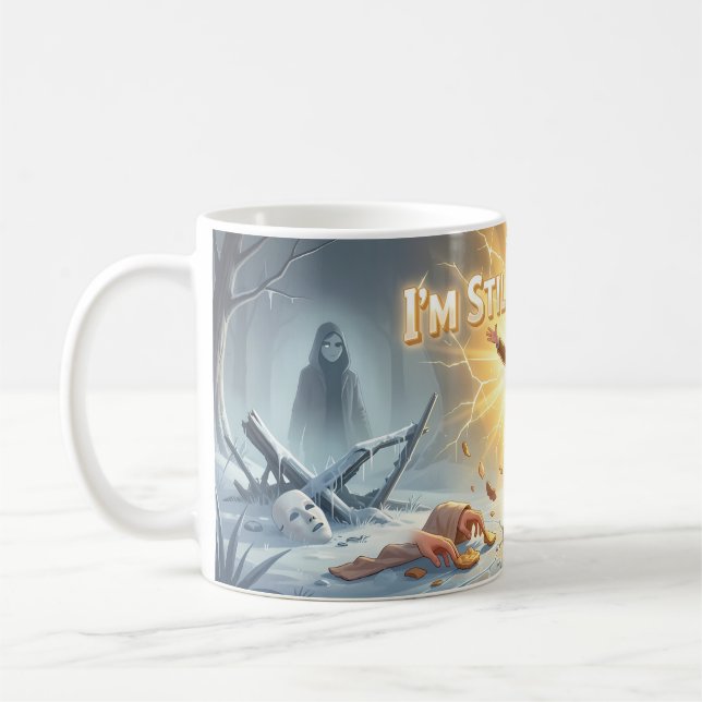 Café Caneca de Resistência e Vitória Estou Ainda de Pé (Esquerda)