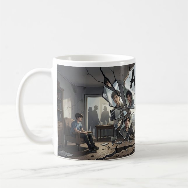 Café Caneca de Resistência Emocional Após a Tempestade (Esquerda)