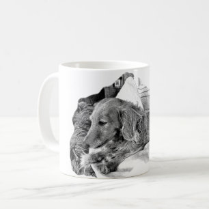 Café Caneca de retrato de cão holandês