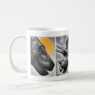 Café Caneca de Retratos de Dinossauros