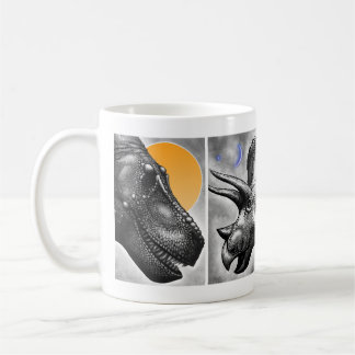 Café Caneca de Retratos de Dinossauros