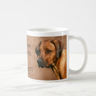 Café Caneca de Rhodesian Ridgeback