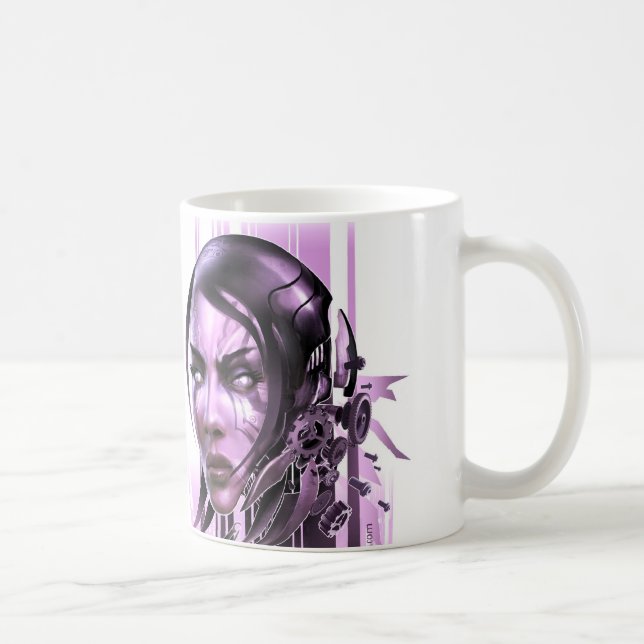 Café Caneca de RoboGirl AvatarsUnited (Direita)