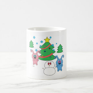 Café Caneca de Rollys do tempo de inverno