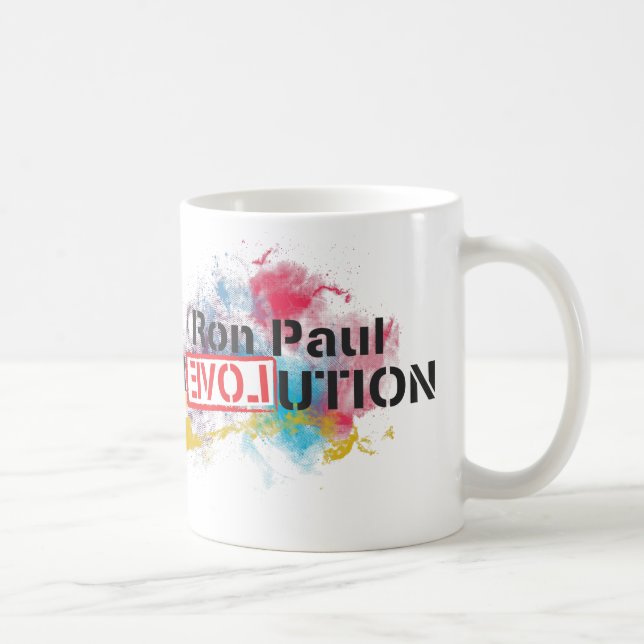 Café Caneca de Ron Paul (Direita)