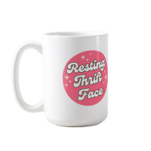 Caneca de Rosto de Relaxamento em Brechó