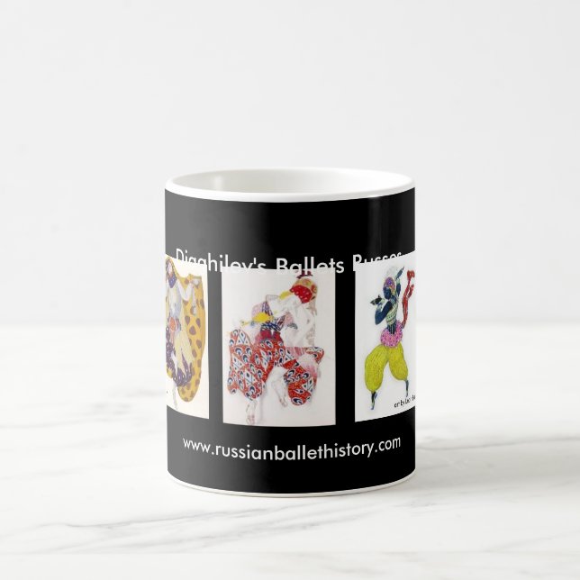Café Caneca de Russes dos balés de Diaghilev (Centro)