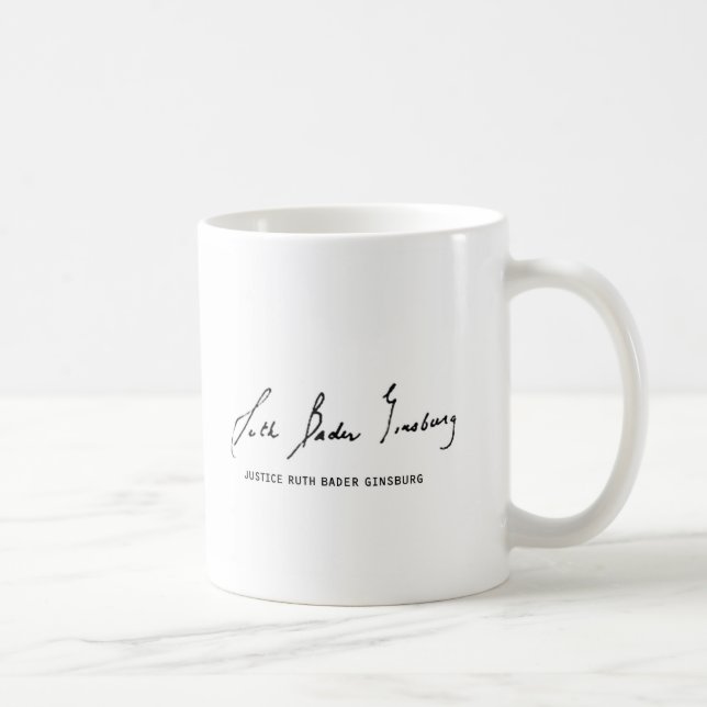 Café Caneca de Ruth Bader Ginsburg de justiça (Direita)